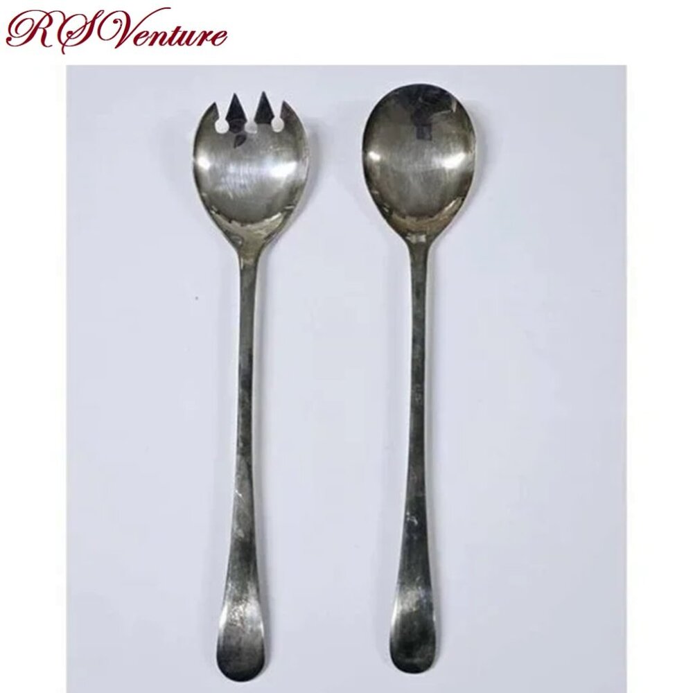 Silver-plated Salad Serving Set